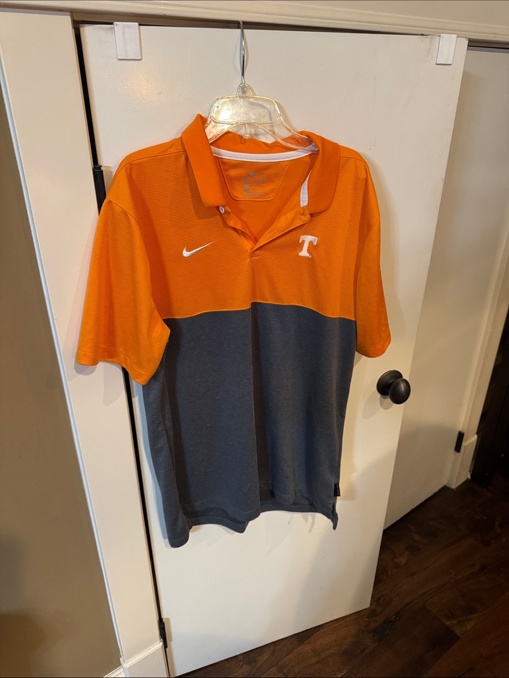 Nike Orange and Gray Tennessee Volunteers Polo Shirt